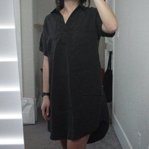 Short Sleeve Shirt Dress